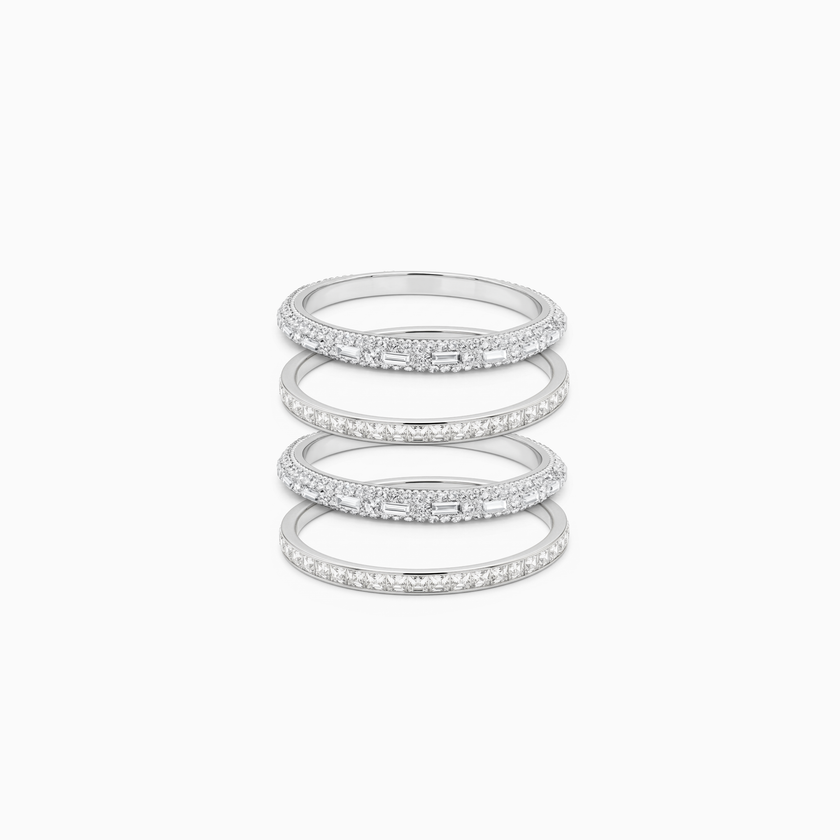 Silver Four Stack